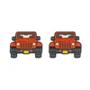 Car Focal bead Orange SA235
