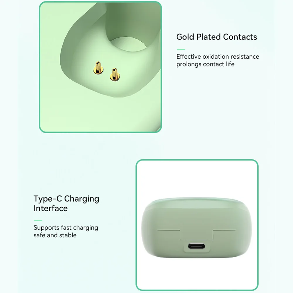 Ice Cream Earphones Macaron Earbuds with 180H Playtime