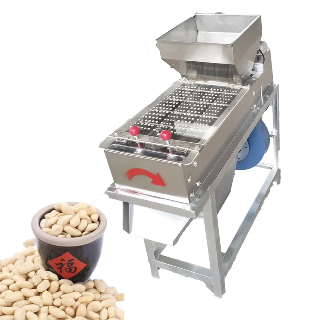 Electric peanut peeling machine  Large capacity peanut peeling machine  Commercial peanut peeling machine