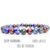 Kambaba + Lapis + Oeil de tigre rouge