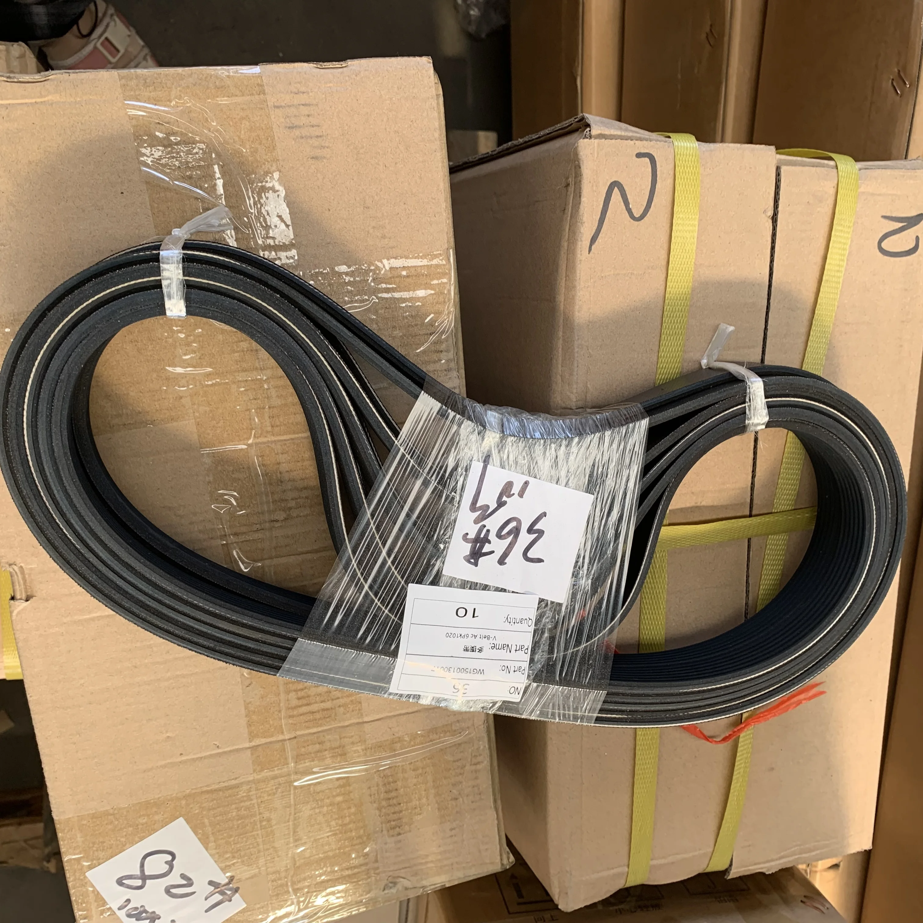 Sinotruk Howo Air Conditioner Fan Belt 6pk1020 Wg1500130017 Buy