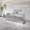 Stainless steel double countertop