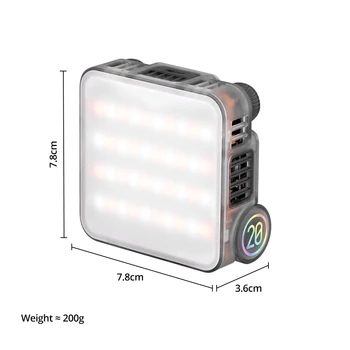 Zhiyun M20 M20C 2500K-10000K LED Video Light Photography Lights App Control for Portrait Shooting Studio detail image
