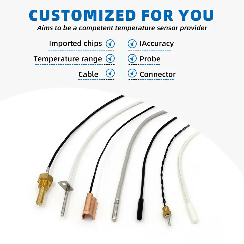 GAIMC INSTOCK Temperature Sensor NTC DS18B20 PT100 PT1000