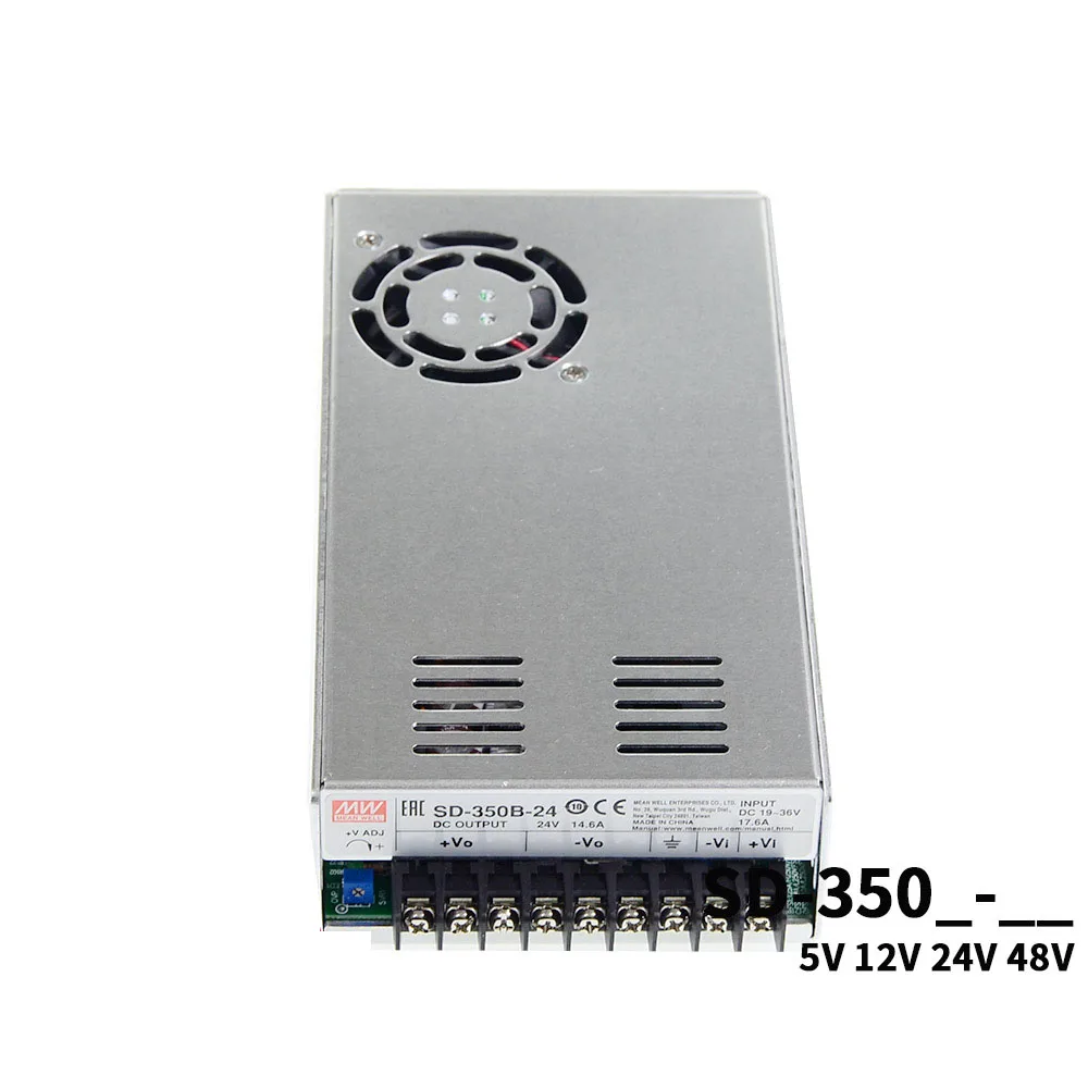 Meanwell SD-350B-24 DC to DC Power Supply - 24VDC 350.4W