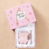 Artiglio di gatto rosa (tazza singola + cucchiaio + confezione regalo)