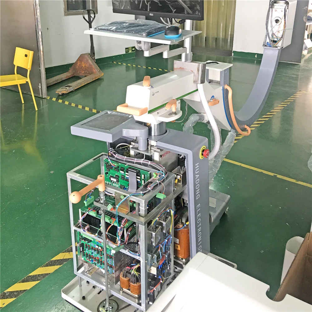 China Cheap Price High Frequency Portable Mobile c Arm System X Ray Machine