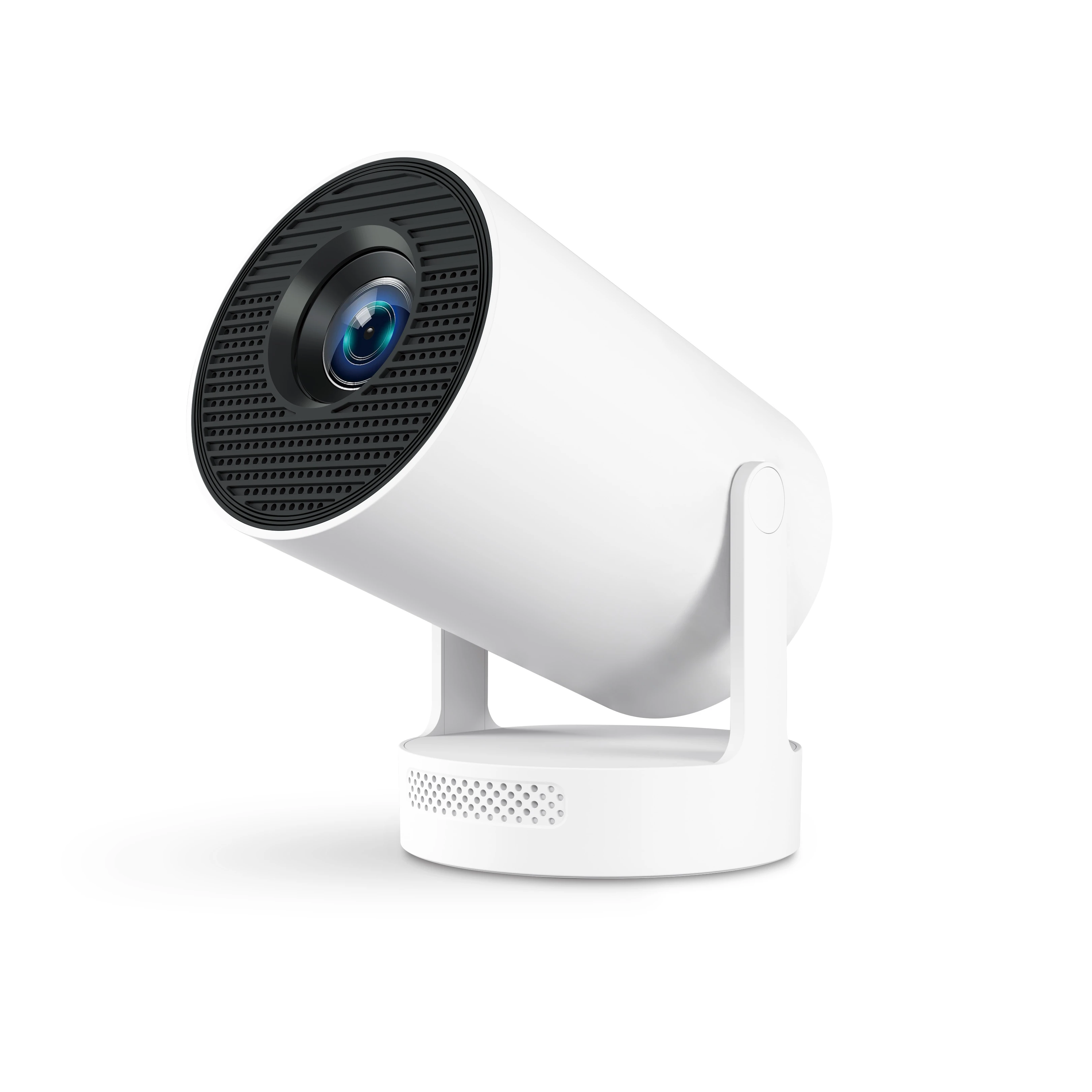 HY300 PLUS 720P Projector with Wifi 6 Android 11 OS 210ANSI LM HIFI Audio Speaker Base Outdoor Home Cinema Short Throw Projector