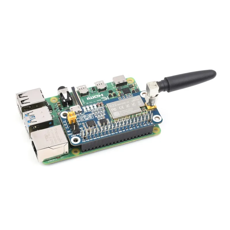 Raspberry Pi 4b Zero W Lora Wireless Communication Module Sx1268 1262 Expansion Board For