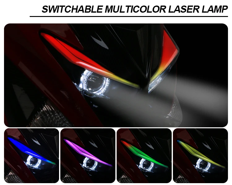 CKD SKD 12inch 2700W 85km/h Speed Adult Eec Electric Motorcycle Racing Fast Scooter Electric Scooter Moped for Sale