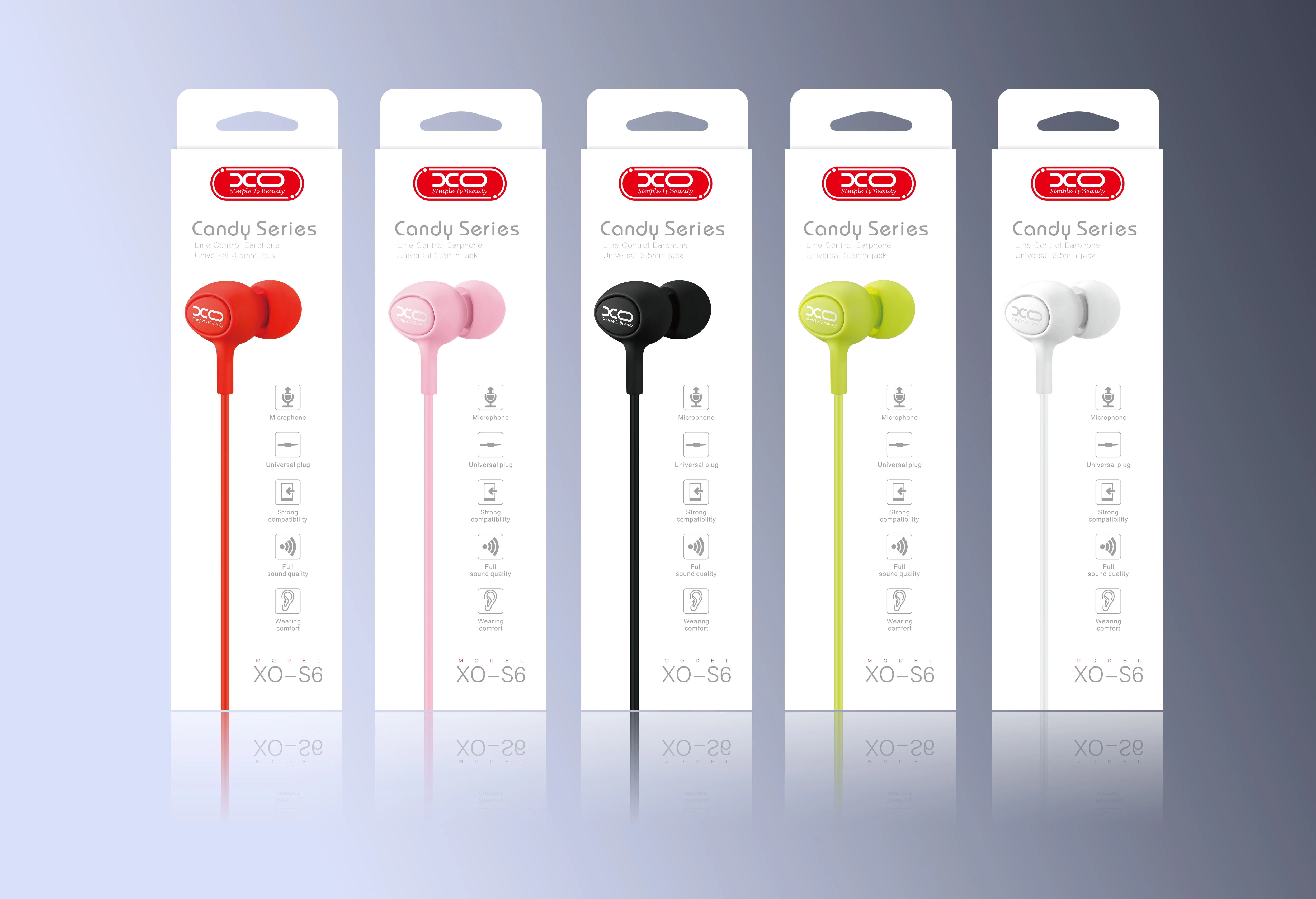 xo s6 earphone