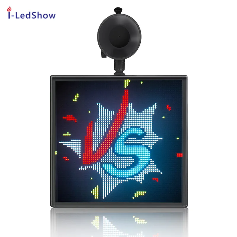P3-64x64 Pixels Wireless App Controlled Animated Gif Screen Car Led Display