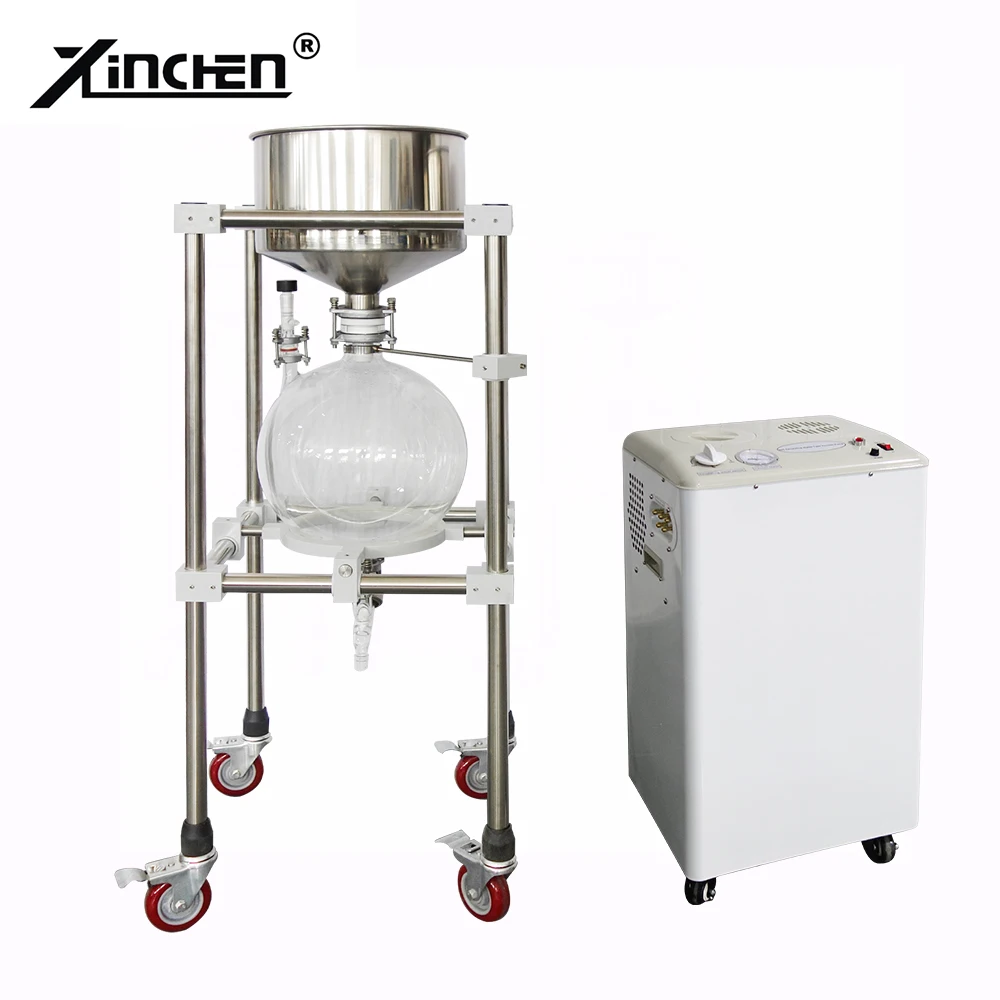 20l CB D Oil Purification Dewaxing Vacuum Oil Filter Machine for sale