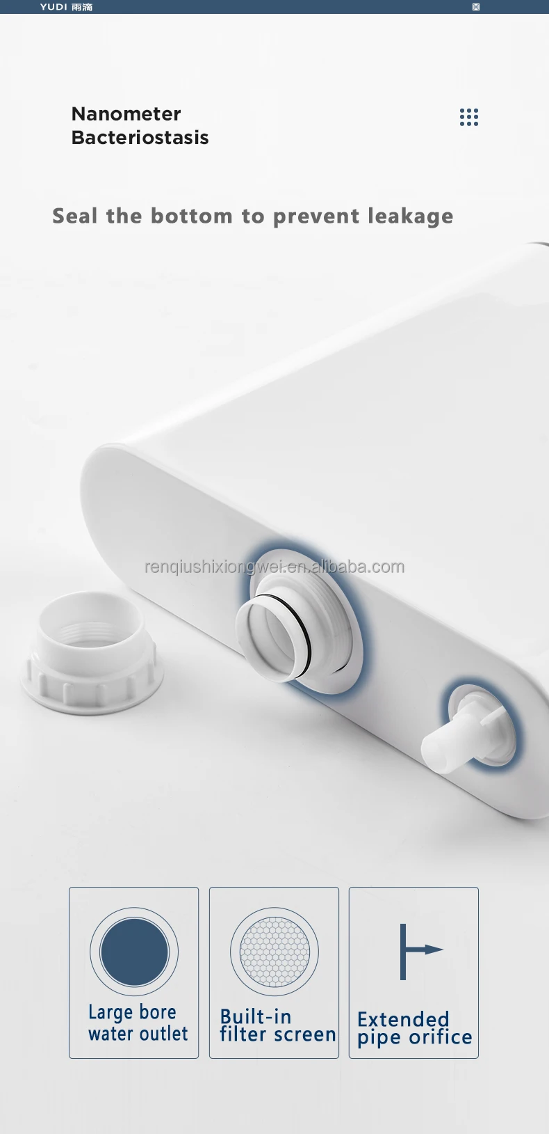 High Quality Cistern Toilet Flush Water Toilet Tank Plastic Low