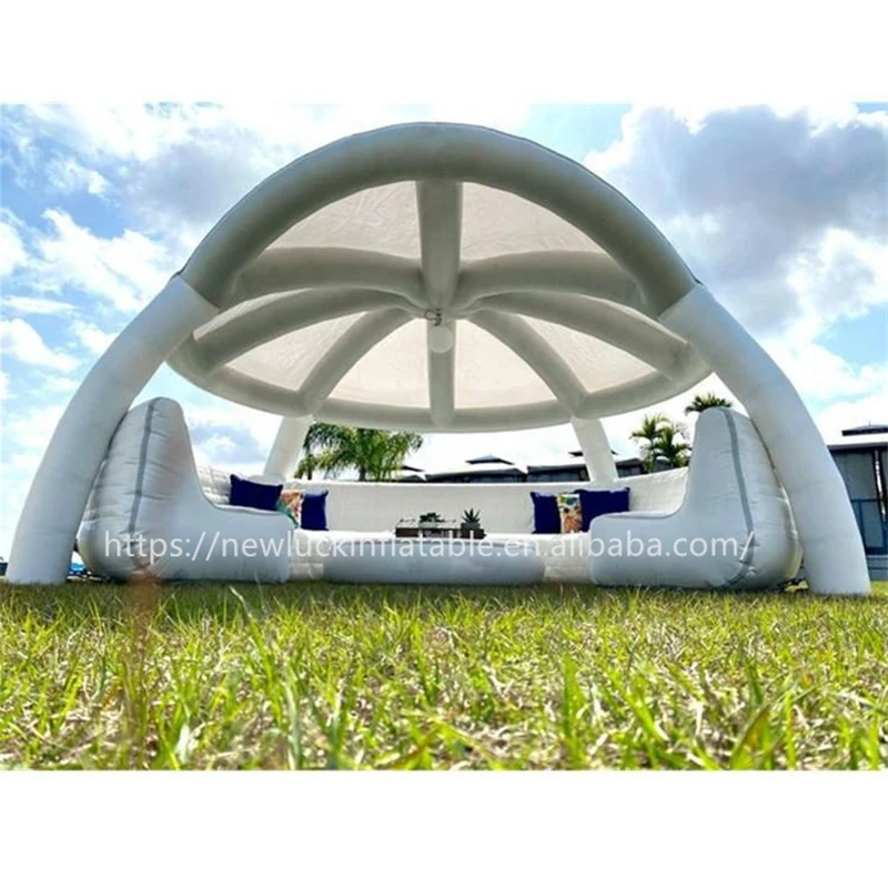 2023 Inflatables Island Floating Lounge Inflatable Floating Platform