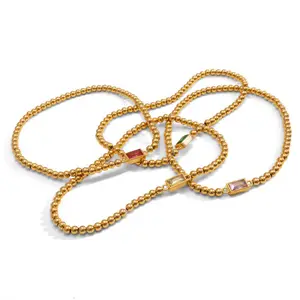 Dainty Birthstone Bracelet for Women  Trendy Friendship Birthday Jewelry Gifts Christmas Stuff for Teen Girls Women