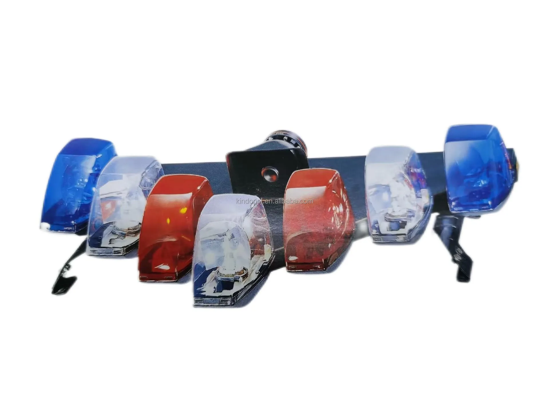 V Shape Lightbar Emergency Rotator Light Bar For Car Roof Ambulance 12