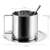 Juego de tazas de estilo europeo de 280 ml.