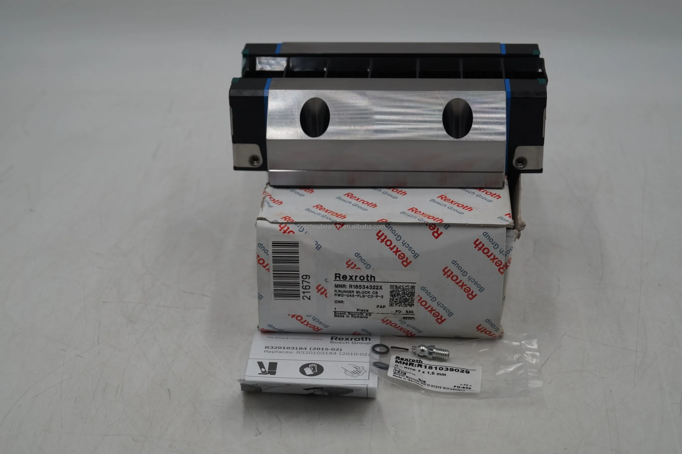 Rexroth CNC Part Linear Guide Rail Block R185341210 R185342210 R185343210