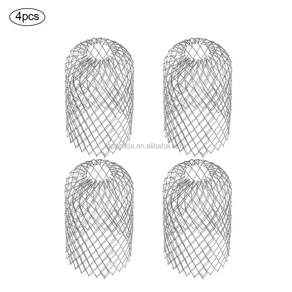 Crépine Gouttière Acier Inox 304 Gazechimp | 62mm | Anti-Feuilles, Graines | Nettoyage Facile