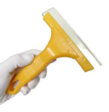 PPF Install Rubber Squeegee Yellow Glass Water Wrap Squeegee Silicone Rubber