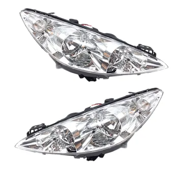 Car Headlight 408 2008 to 2013 Headlight High Low Beam Head Lamp Car Styling Accessories For Peugeot