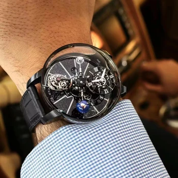 Top Quality Black Celestial High End Jacob Luxury Crystal Diamond Mechanical Automatic Watch