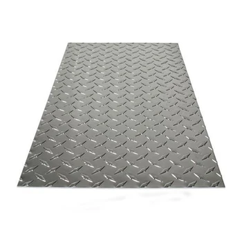 SS 304 316 Embossed Stainless Steel Chequered Checkered Sheets Plate