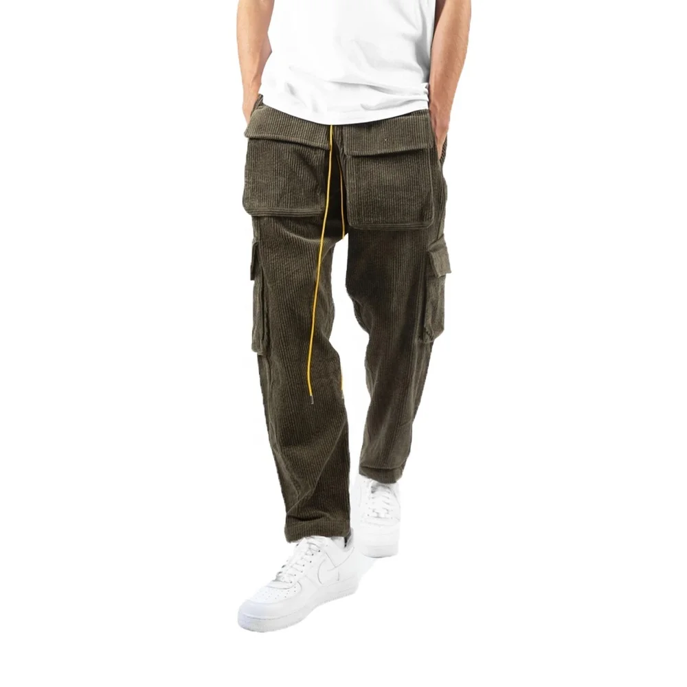 Pantalones Cargo De Pana De Algodón Para Hombre,Pantalón Deportivo  Elegante,Color Marrón,2021 - Buy Diseñador De Pantalones De Carga,Zip Off  Pantalones De Carga,Baggy Pantalones De Carga Product on Alibaba.com