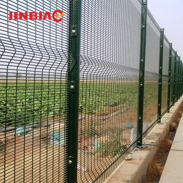 product galvanized chain link mesh fence with grass-23