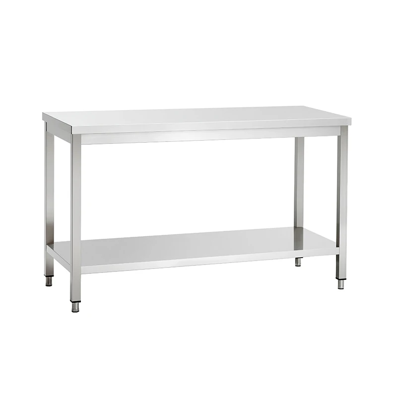 Heavy-duty Stainless Steel Restaurant Work Table Food Grade Kitchen ...