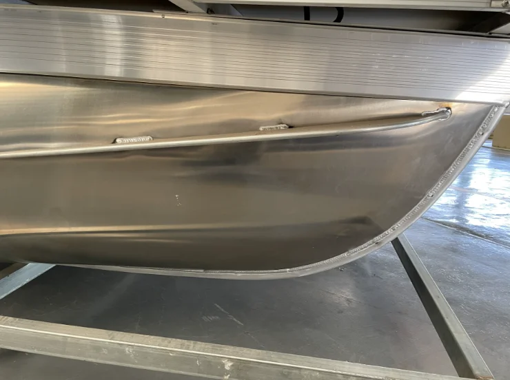 Professional Customized Aluminium Frame Pontoon Tubes For Pontoon Boats