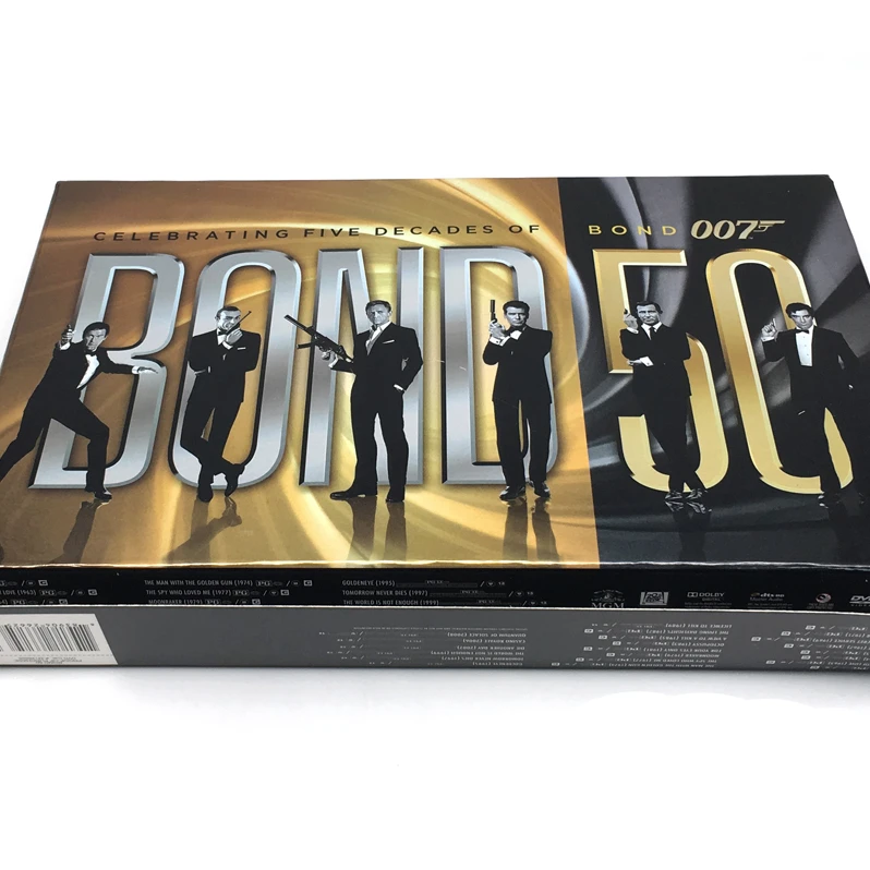 Source BOND 50: Celebrating five decades of bond 007 23DVD box set 