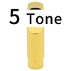 5 tonos dorados.