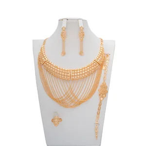 Anniversary Engagement Gift Fashion Jewelry Bracelets Bangles Bride Jewelry Set Wedding