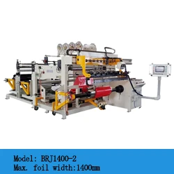 Copper Foil Rewinding Machine Low Voltage Transformer Foil Winding Machine