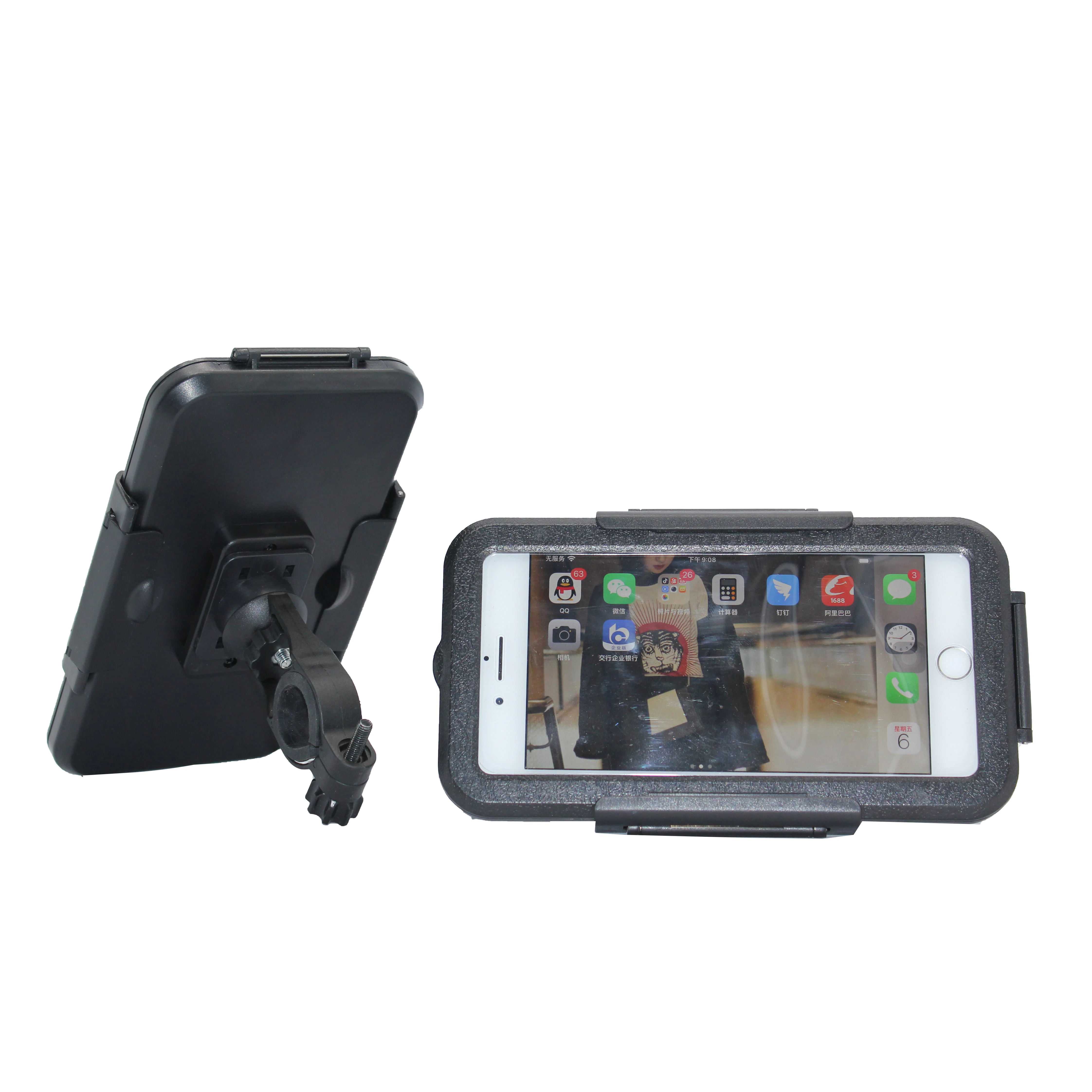 Flexible Bike Waterproof Bicycle Hike Mobile Phone Case
