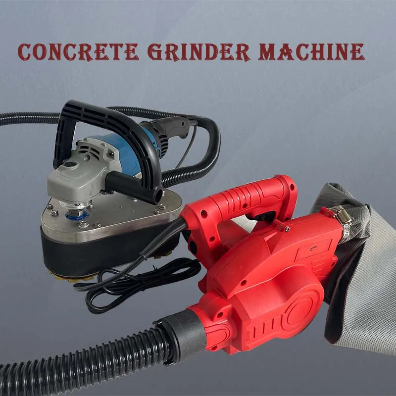 Manual Highspeed Concrete Grinder Machine New Floor Polisher With