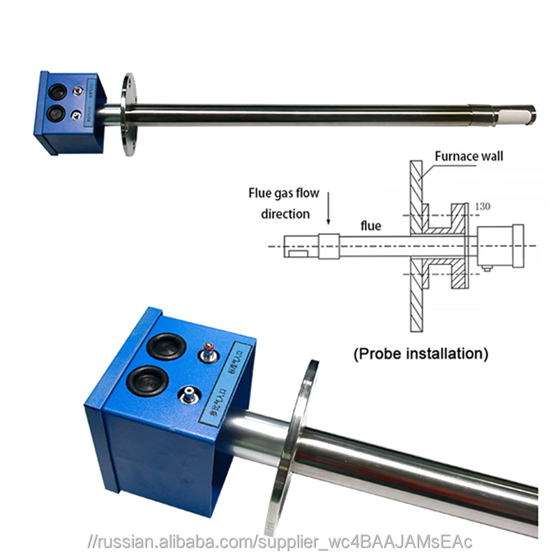 Промышленные высокой точности следовых количеств кислорода циркония онлайн газоанализатор