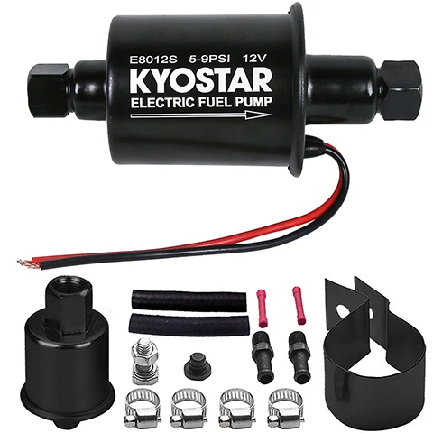 12V Universal Electric Fuel Pump Inline Low Pressure 5-9 PSI 12V Universal Electric Fuel Pump Inline Low Pressure 5-9 PSI