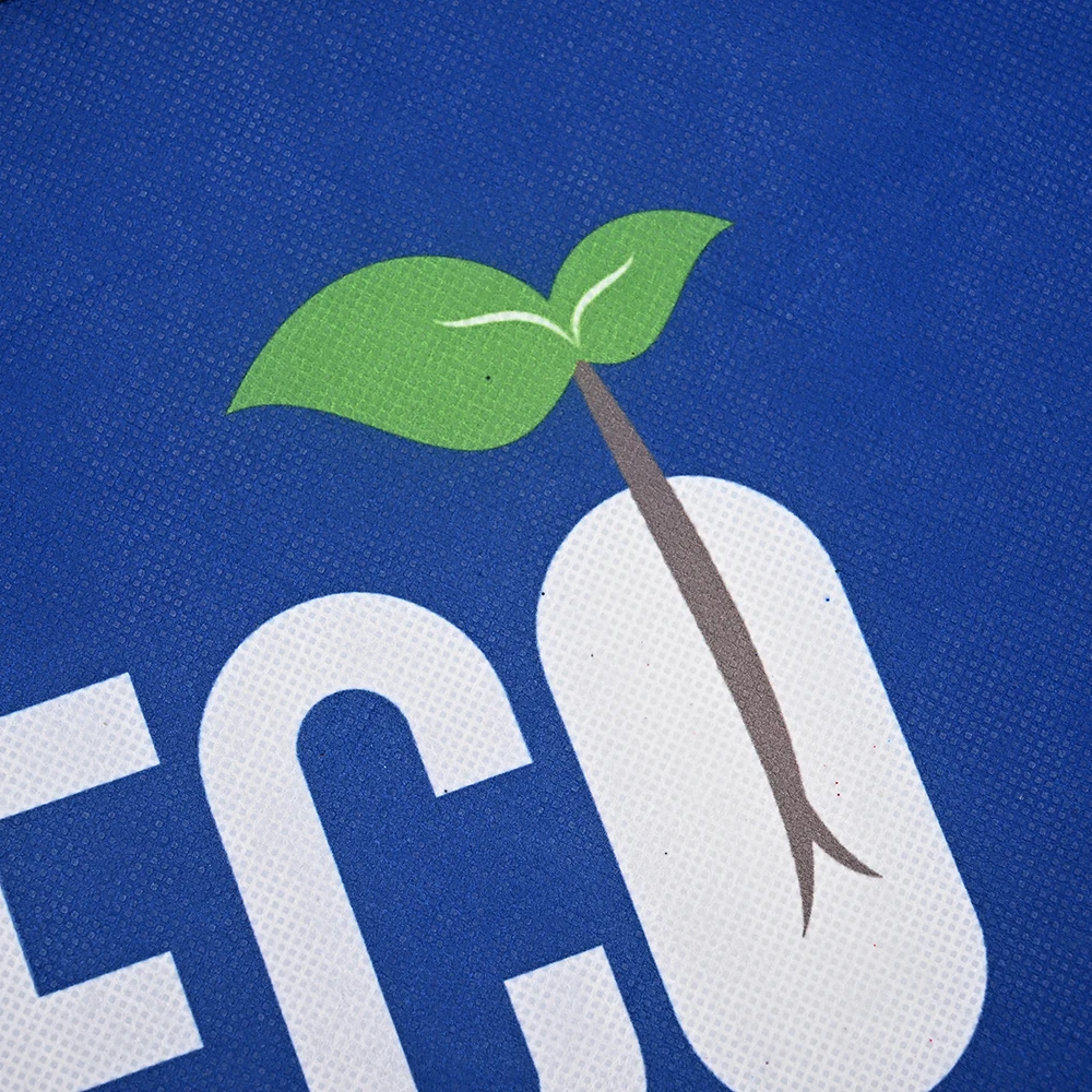 Hot Selling Custom Recycled RPET Linen Cosmetic Bag Waterproof Shopping Bag with Lamination Eco-Friendly Hot Item manufacture