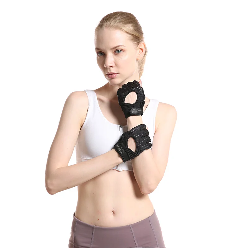 Спортивные перчатки, профессиональный поставщик, Женские Тренировочные Перчатки для фитнеса с полной защитой ладони