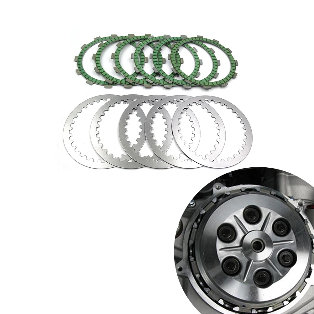 Детали двигателя OTOM ZONGSHEN NC250 NC450, фрикционные диски сцепления, комплект стальных дисков сцепления мотоцикла