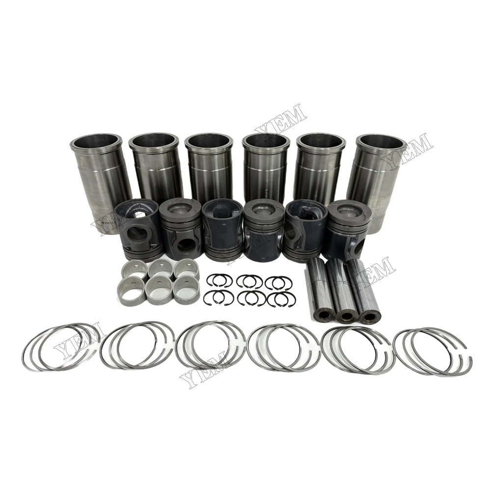 Cylinder Liner Kit for Volvo TAD741GE Diesel Engine Spare Parts 5