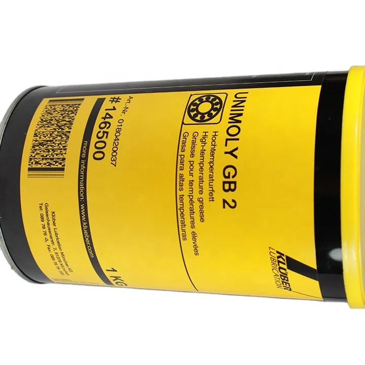 High Temperature Rolling Bearing Grease KLUBER UNIMOLY GB 2 1KG for Motor Fan Sprocket Bearings