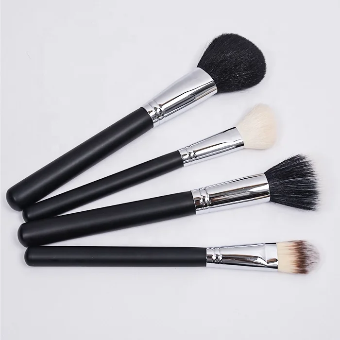 2020 DM High quality private label Natural hair Makeup brush cosmetic brush free samples