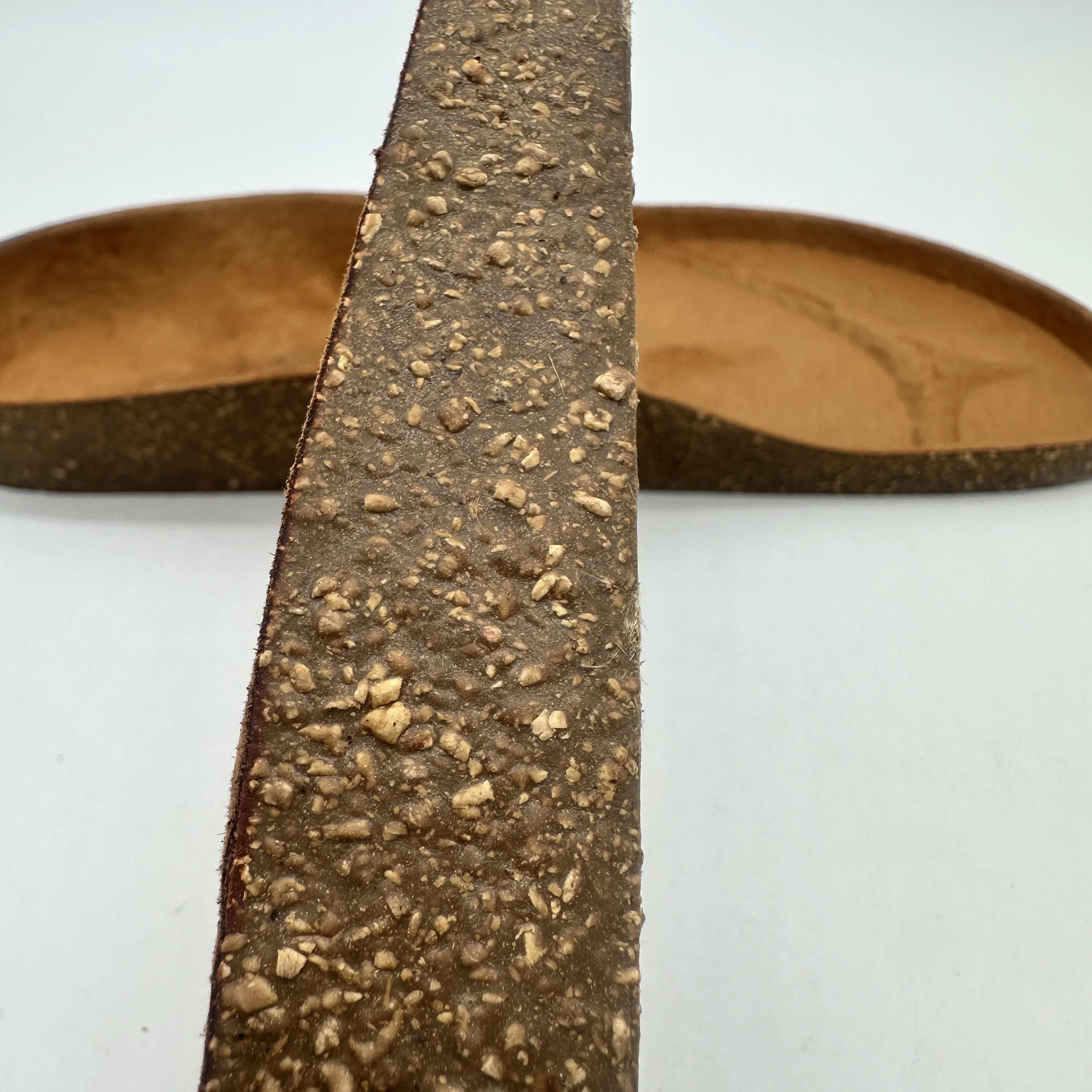 Rubber Cork Insole with Cloth and Rope Durable Sole