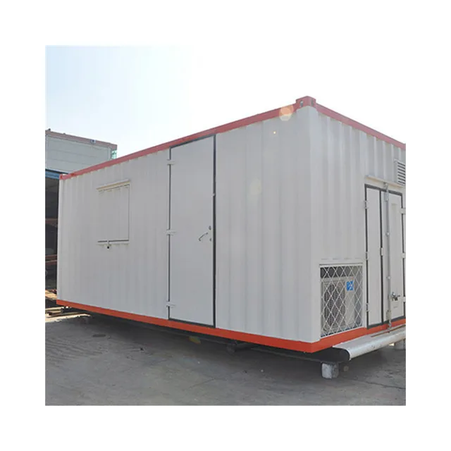 Enclosed dual container shelter mobile container shelter sturdy and durable