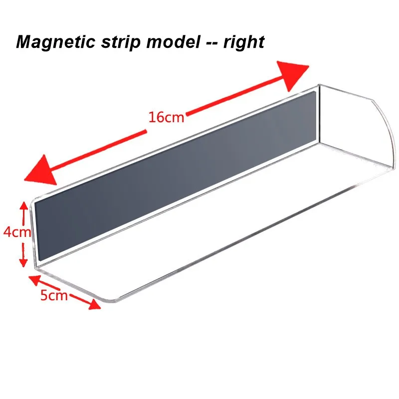 Source Acrylic Shelf Divider, custom L T shaped Magnetic clear