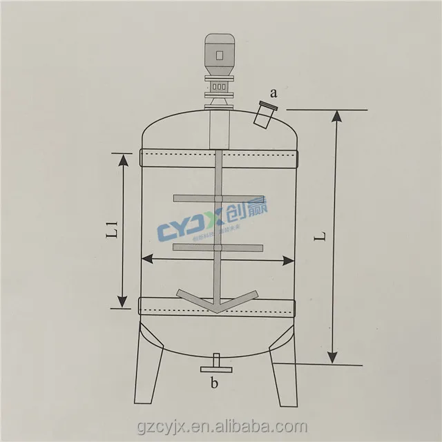 Промышленный химический косметический смеситель для жидкостей моющее средство разогреваемый смесительный реактор резервуар мешалка блендер в наличии по низкой